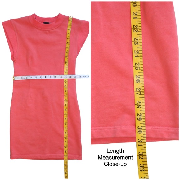 HERVE by Herve Leger Mini Sweatshirt Dress Size XS - Picture 7 of 9
